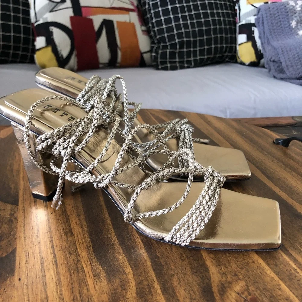 Serena Uziyel Ophilia Lace-Up Sandals